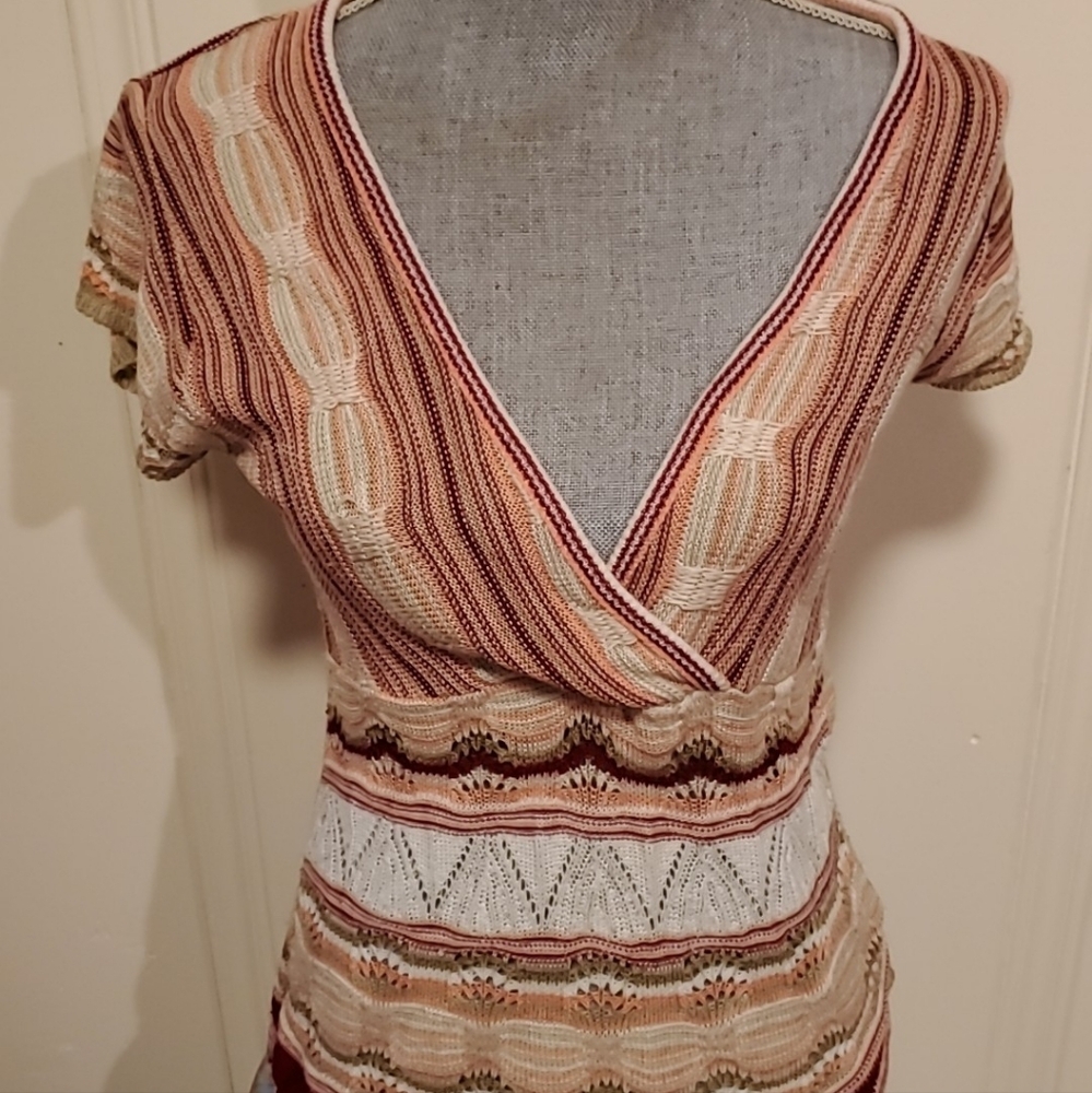 Boho knit top